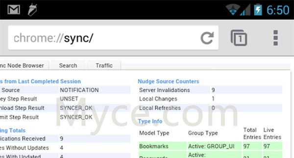 Uno screenshot mostra l'interfaccia di Android 4.4 KitKat in esecuzione su Nexus 5