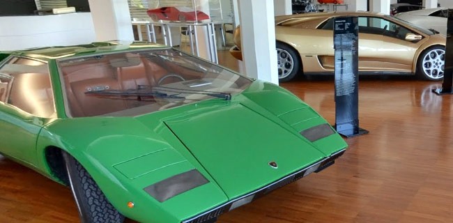 Il Museo Lamborghini su Street View