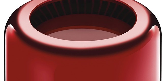 Mac Pro anche in rosso, ma solo per beneficenza