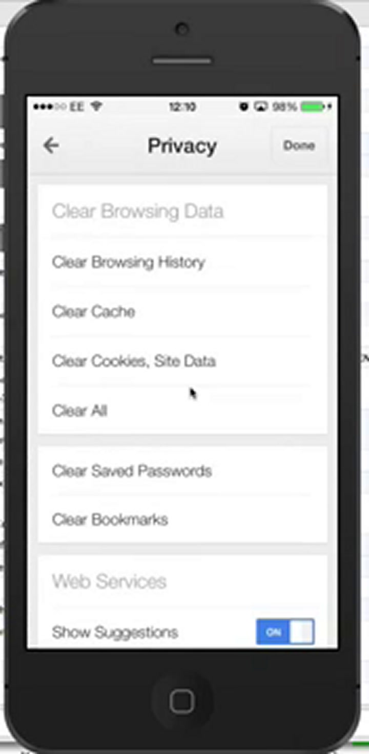 Chrome per iOS Bug conserva cronologia anche in modalità Incognito