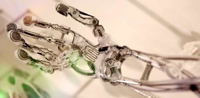 Il braccio di Terminator, stampato in 3D