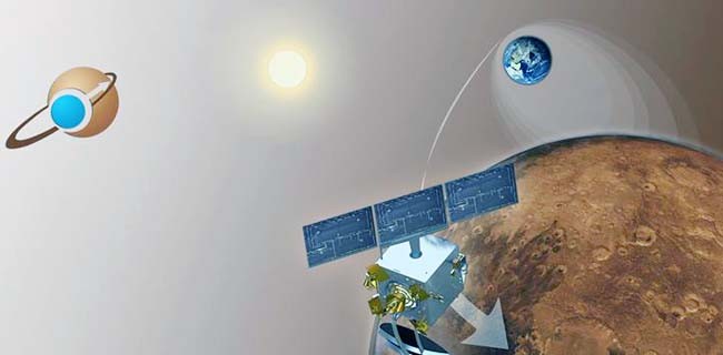 La sonda spaziale indiana ha una pagina Facebook