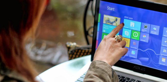 Vendite in aumento per i notebook touchscreen