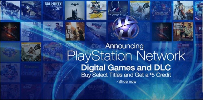 PS4 e PS3: Amazon apre PlayStation Network Store