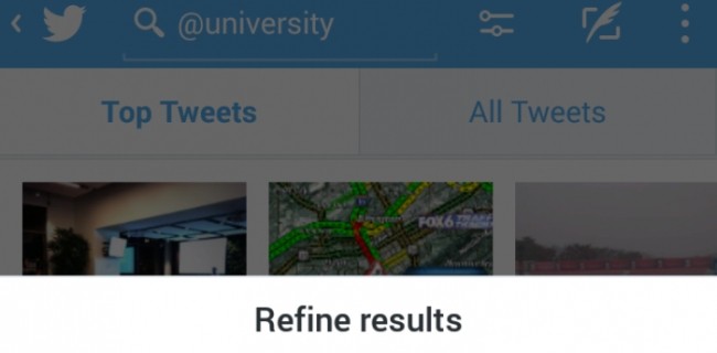 Twitter aggiorna la ricerca su iOS e Android