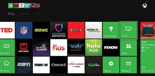 Xbox One, le app disponibili al lancio in Italia