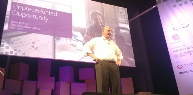 Steve Ballmer parla di YouthSpark e di startup