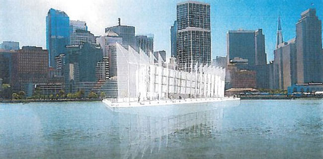 Google deve spostare le chiatte galleggianti a SF