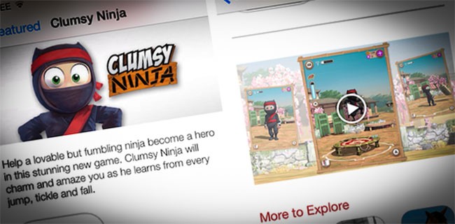 Con Clumsy Ninja arrivano i video su App Store