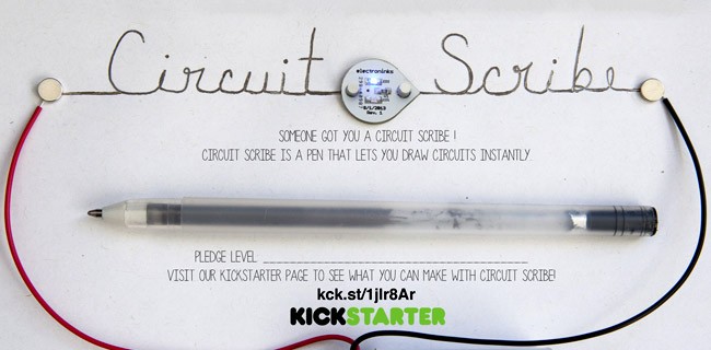 Circuit Scribe, la penna che disegna i circuiti
