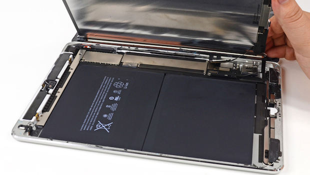 iPad Air, lo smontaggio mostra Chip A7, Display LG e Modem LTE Qualcomm