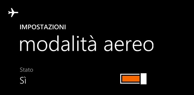 Allacciare le cinture e attivare la modalità aereo