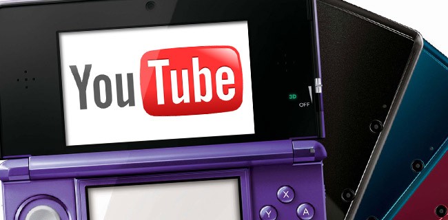 YouTube disponibile su Nintendo 3DS