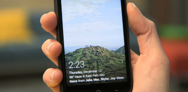 Facebook Home diventa un lock screen