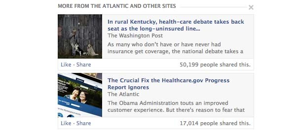 Un esempio di articoli segnalati direttamente sotto quello letto dall'utente, per provare ad indovinare i suoi interessi, e diminuire la percentuale di articoli persi sul feed, calcolata in un 43%.