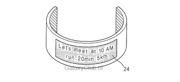 Samsung Galaxy Band, ecco come potrebbe essere