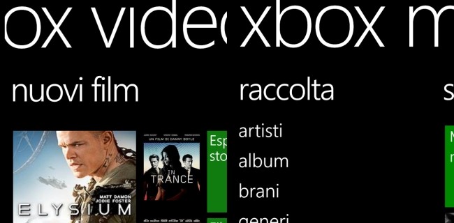Xbox Video e Music arrivano su Windows Phone 8