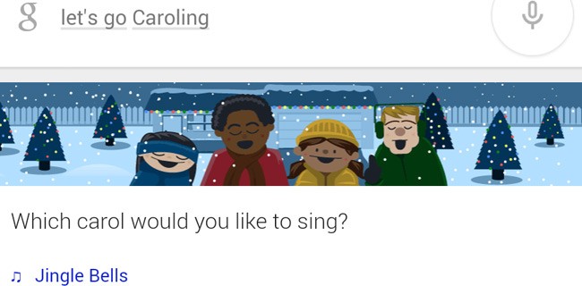 Un easter egg di Natale per Google Now