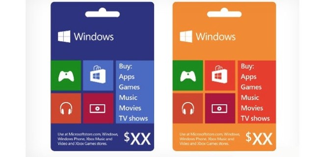 Microsoft lancia le Gift Card in Italia