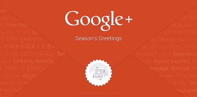 Google+ a Natale regala il video Year in Review