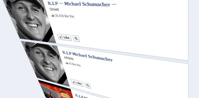 RIP Michael Schumacher: come nasce lo spam