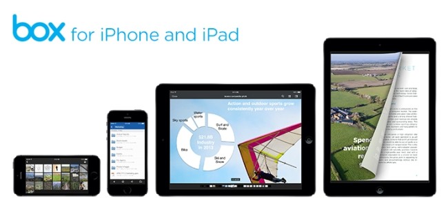 Box aggiorna l'app per iOS e regala 50 GB