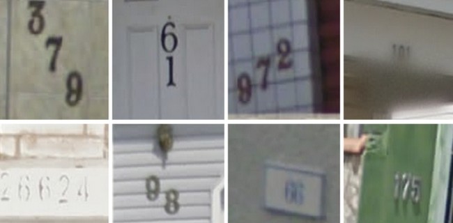 Street View, rete neurale per i numeri civici