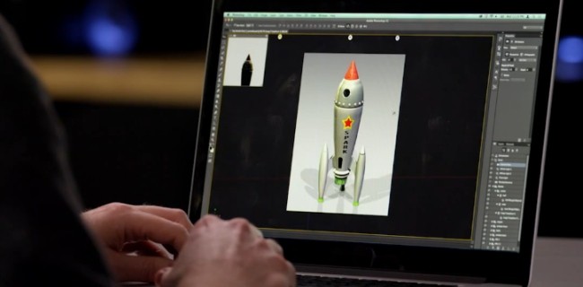 Adobe Photoshop CC stampa in 3D