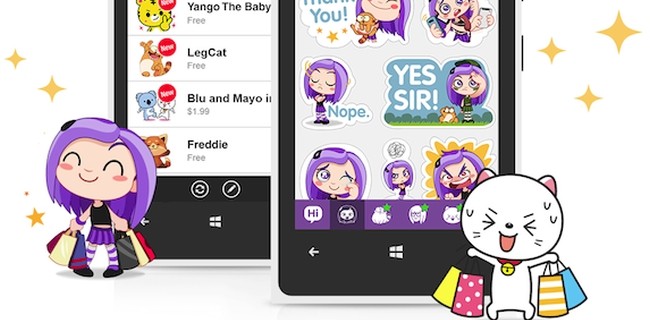 Viber 4.0 per WP8, notifiche audio e Sticker Market