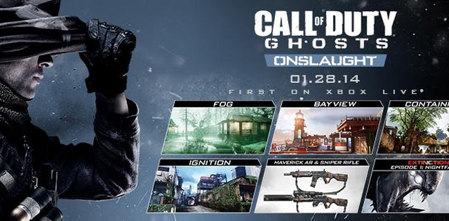 Call of Duty: Ghosts, tutto sul DLC Onslaught