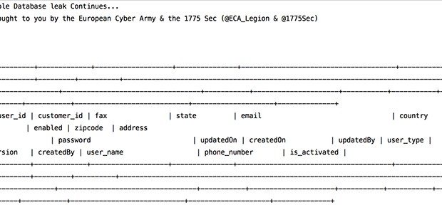 Gruppo di hacker dichiara di aver violato i database Apple e pubblica i dati online