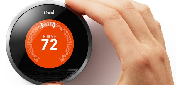 Il termostato intelligente commercializzato da Nest