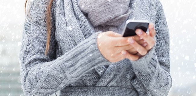 iPhone non ama il gelo polare degli States