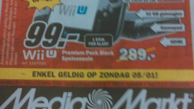 Nintendo Wii U Premium a 99 euro, e non è uno scherzo