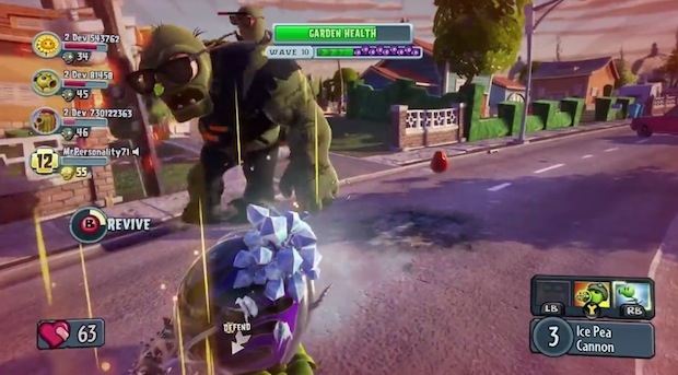 Plants vs Zombies: Garden Warfare, nuovo video di gameplay per la modalità co-op