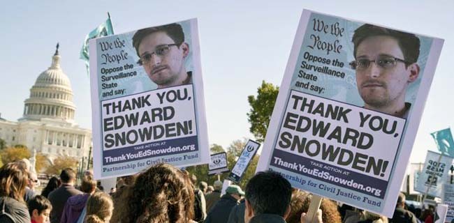 Edward Snowden candidato al Nobel per la Pace