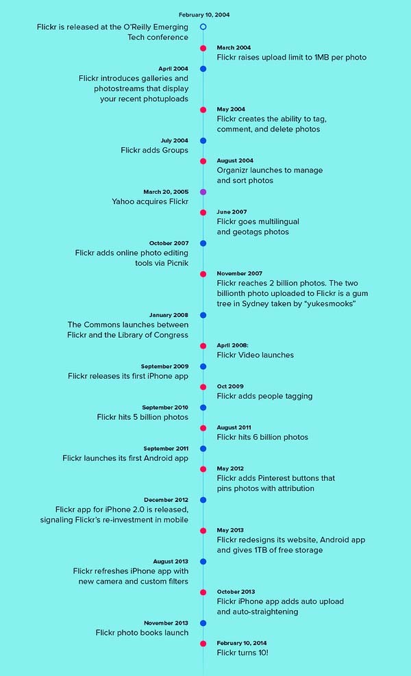 Infografica Flickr 10 