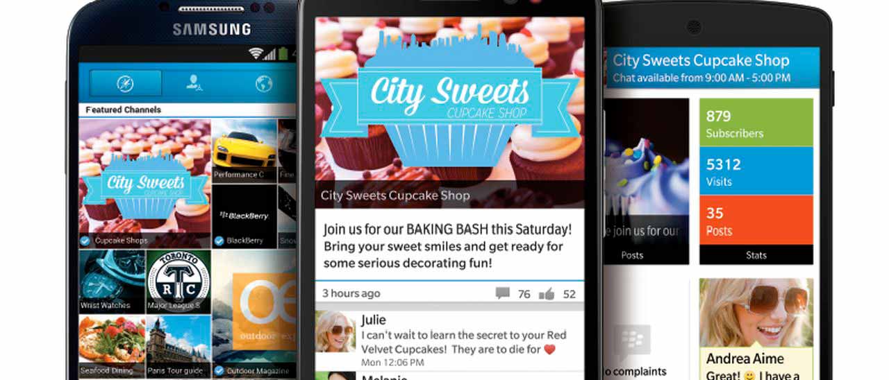 BBM per Android e iOS: Voice, Channels e Dropbox