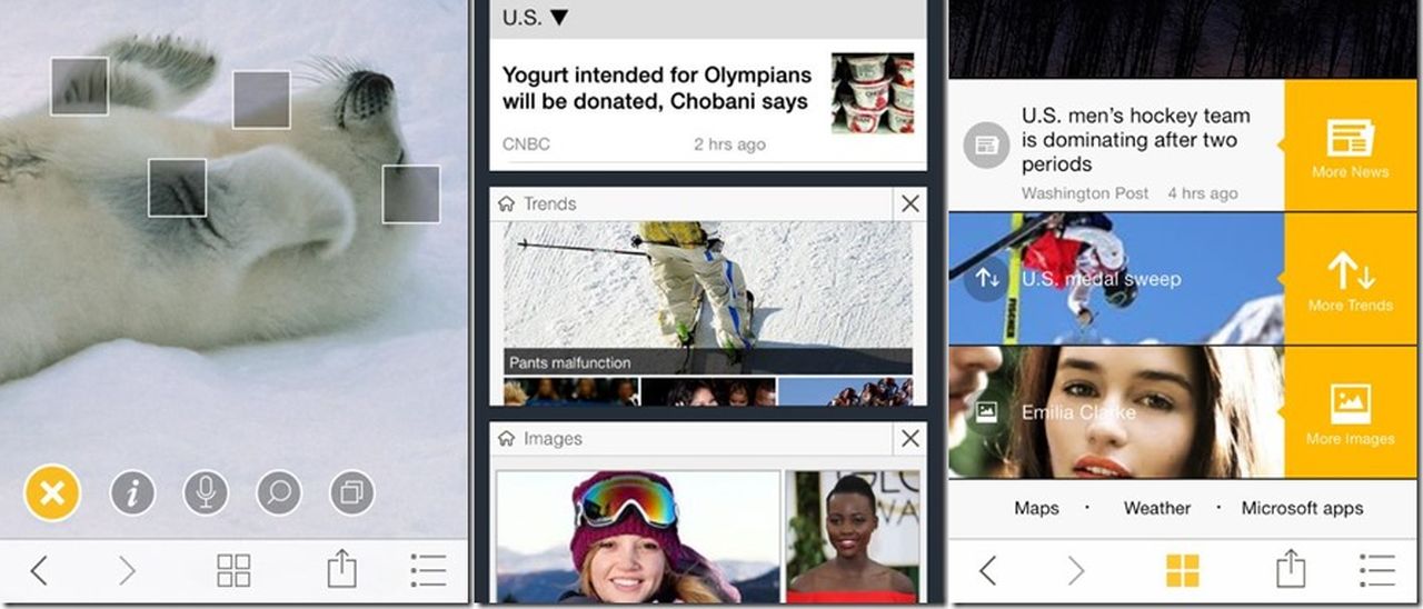 Microsoft Bing, novità per ricerca e mappe