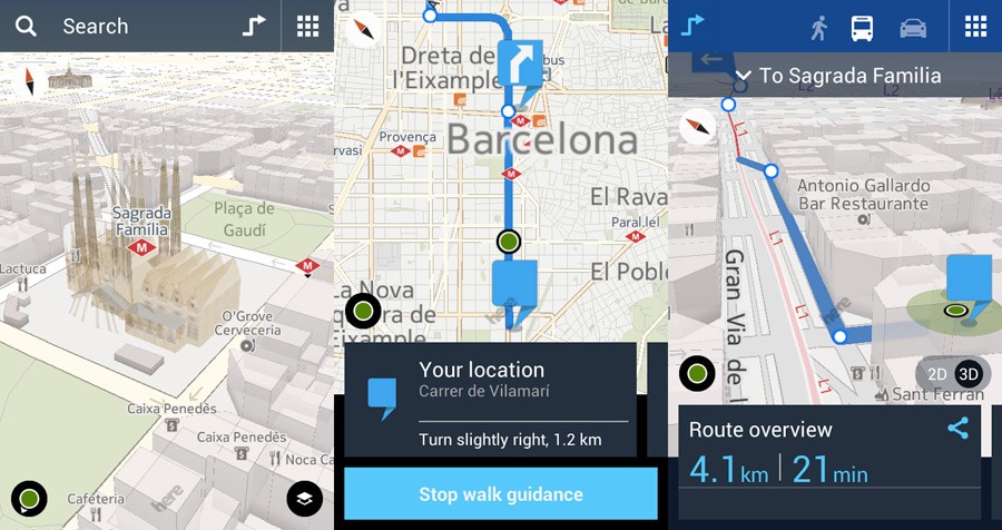 HERE Maps su Nokia X