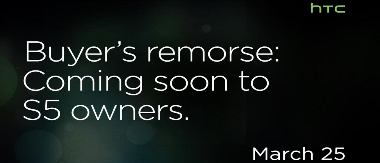 HTC prende in giro il Samsung Galaxy S5