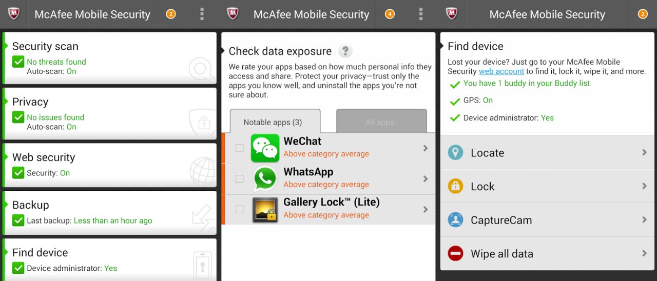 MWC 2014: McAfee Mobile Security per Android e iOS