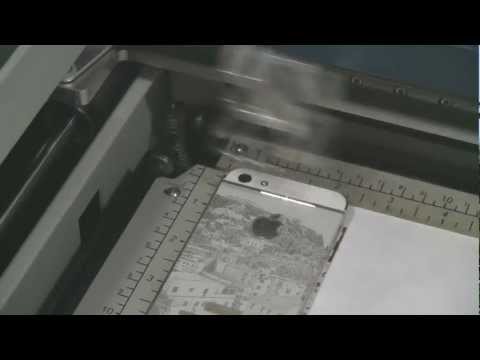 iPhone 5 Laser Engraved with Epilog Laser System.