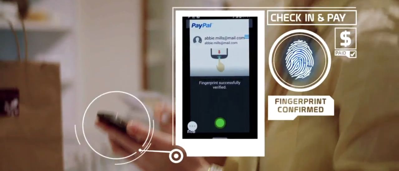 PayPal: sul Samsung Galaxy S5 si paga con il dito 