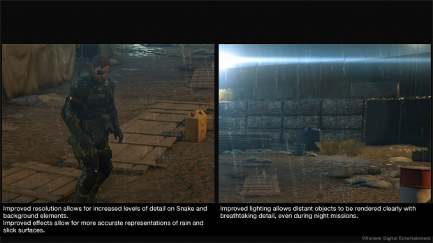 Metal Gear Solid V: Ground Zeroes a 1080p su PlayStation 4, solo 720p su Xbox One