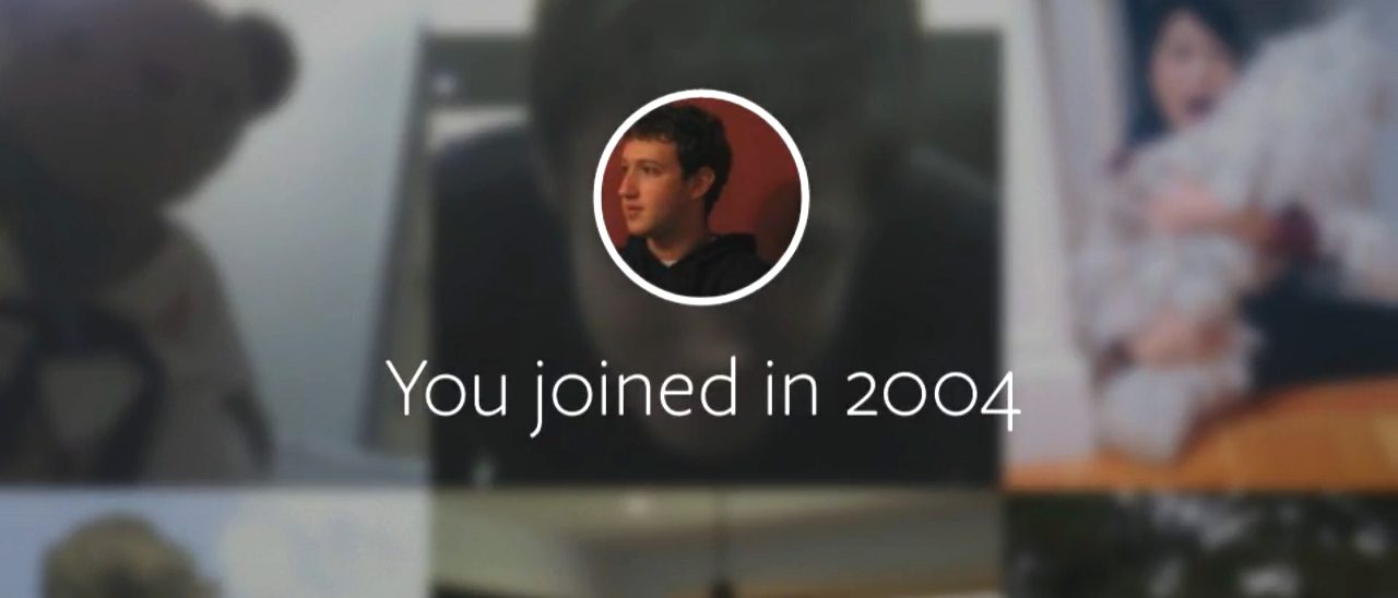 Uno sguardo al passato anche per Zuckerberg