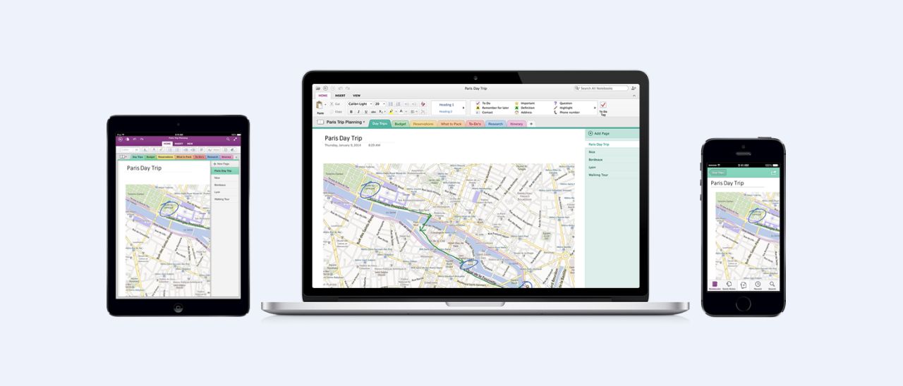 Microsoft aggiorna OneNote per iPhone e Mac