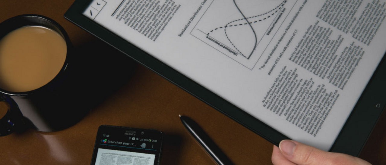 Sony Digital Paper, un vero block-notes digitale