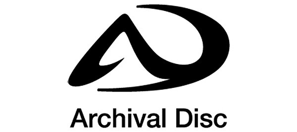 Il logo ufficiale disegnato da Sony per i supporti ottici Archival Disc
