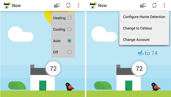 Screenshot per l'applicazione EnergySense di Google